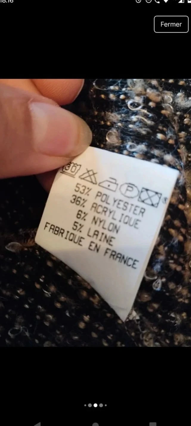 Conjunto de chaqueta+falda larga color marrón/dorado, Jacqueline Riu T38 – photo 11